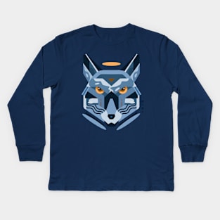 what the fox Kids Long Sleeve T-Shirt